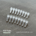 Disposable Plastic 8-Tube Strip PCR